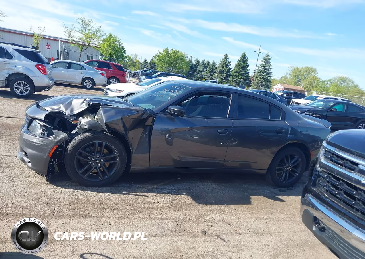 2019 Dodge Charger Sxt Awd VIN:2C3CDXJG1KH671279 - 14
