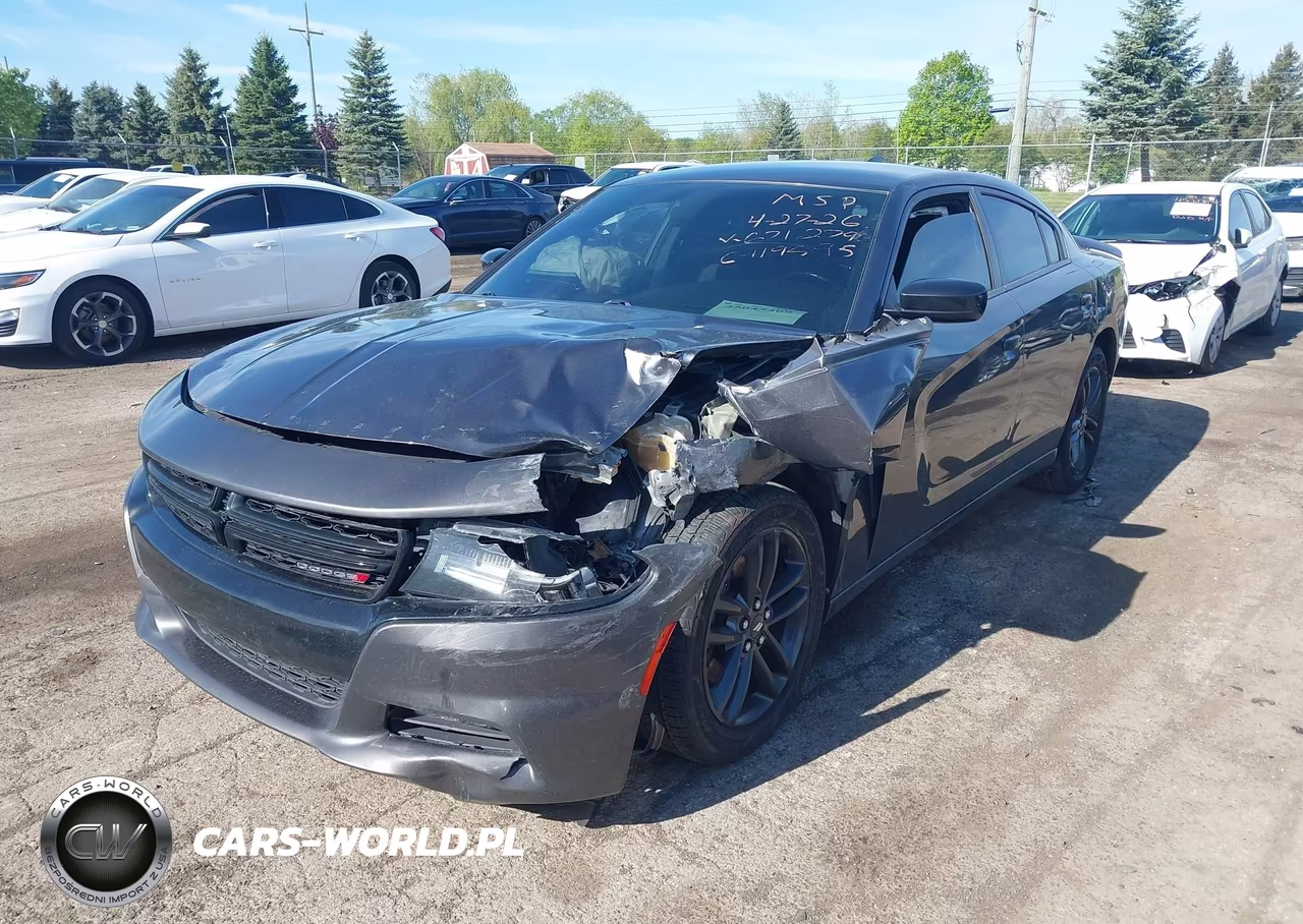 2019 Dodge Charger Sxt Awd VIN:2C3CDXJG1KH671279 - 2