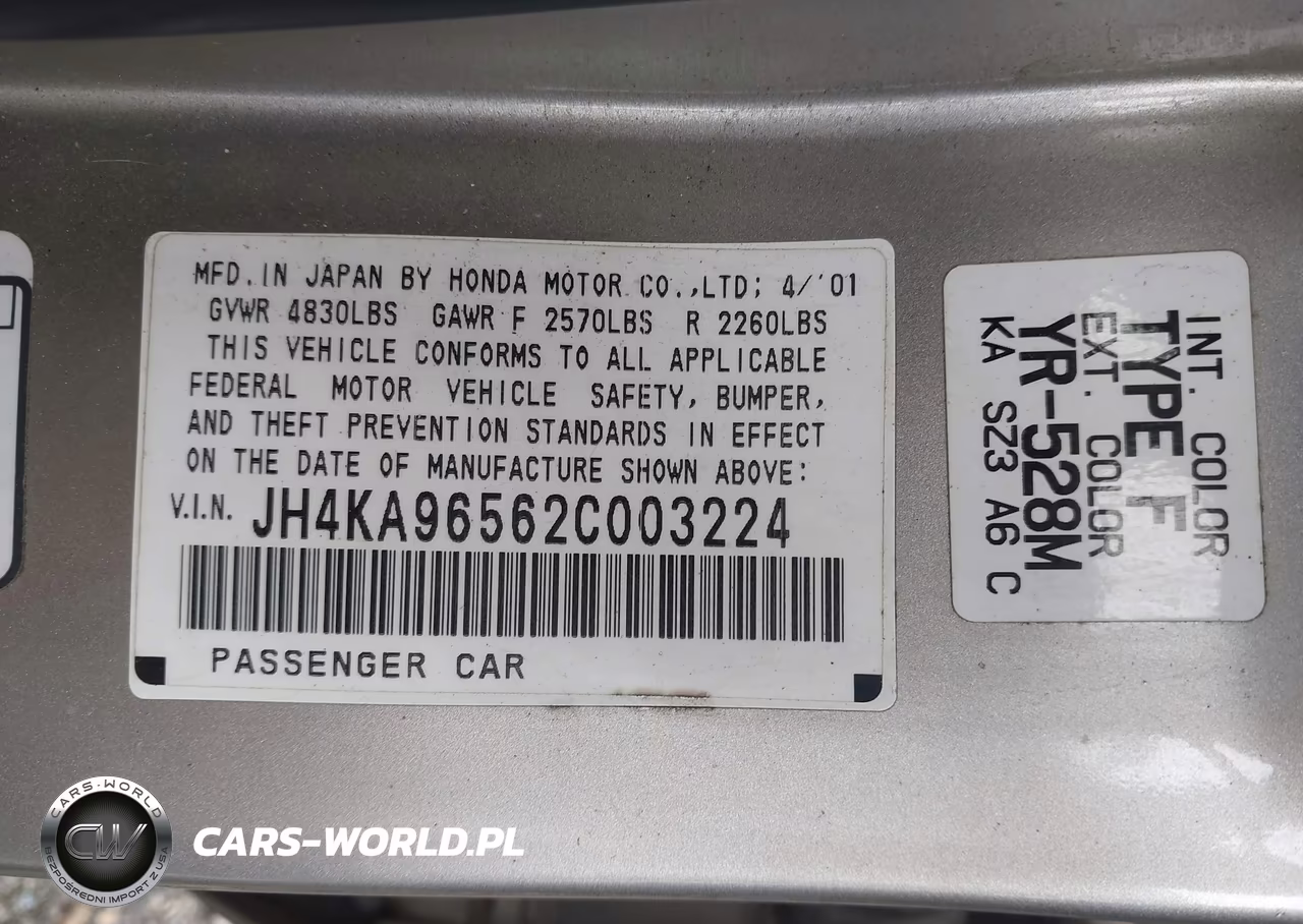 2002 Acura Rl 3.5 VIN:JH4KA96562C003224 - 9