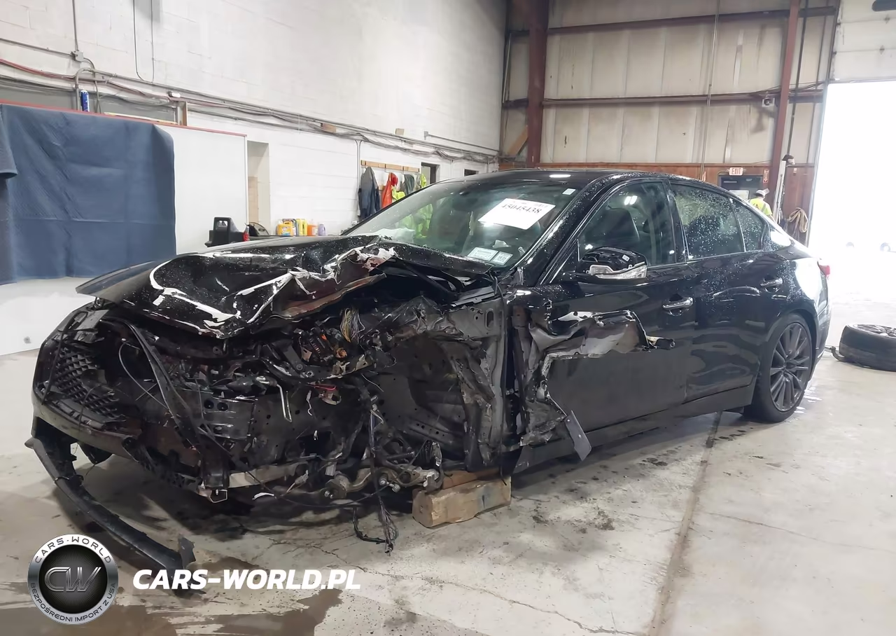 2018 Infiniti Q50 3.0T Luxe VIN:JN1EV7AR4JM432620 - 2