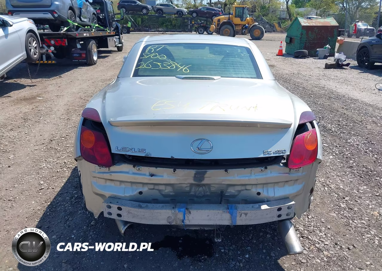 2002 Lexus Sc 430 VIN:JTHFN48Y320013615 - 15