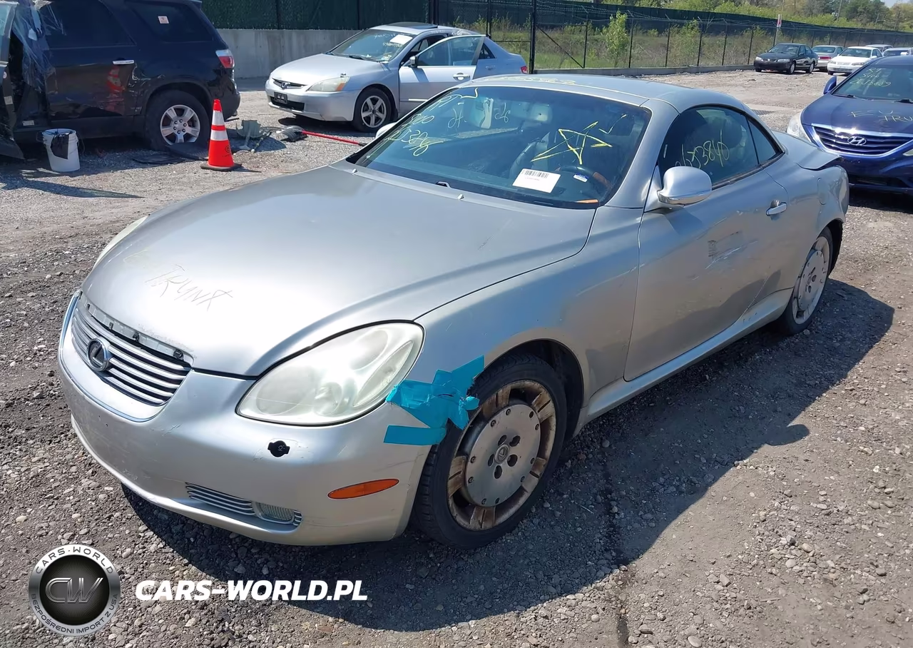 2002 Lexus Sc 430 VIN:JTHFN48Y320013615 - 2