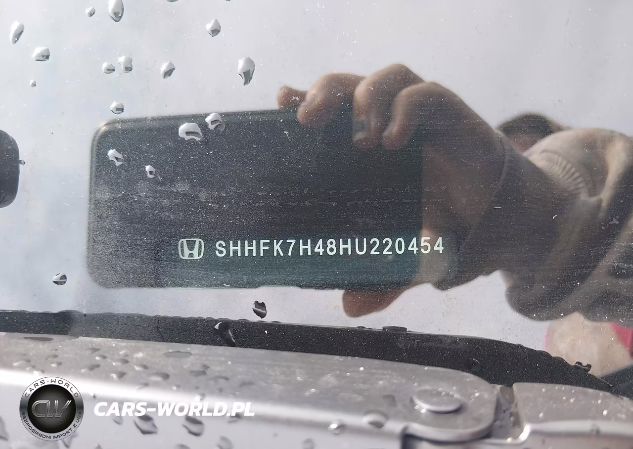 2017 Honda Civic Sport VIN:SHHFK7H48HU220454 - 9