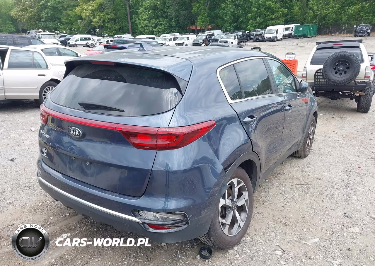 2021 Kia Sportage Lx VIN:KNDPM3AC1M7930225 - 4