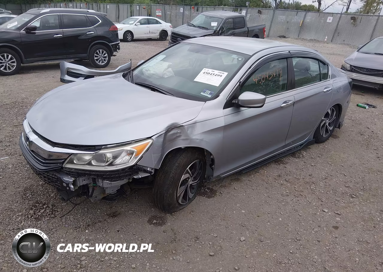 2016 Honda Accord Lx VIN:1HGCR2F37GA081522 - 2