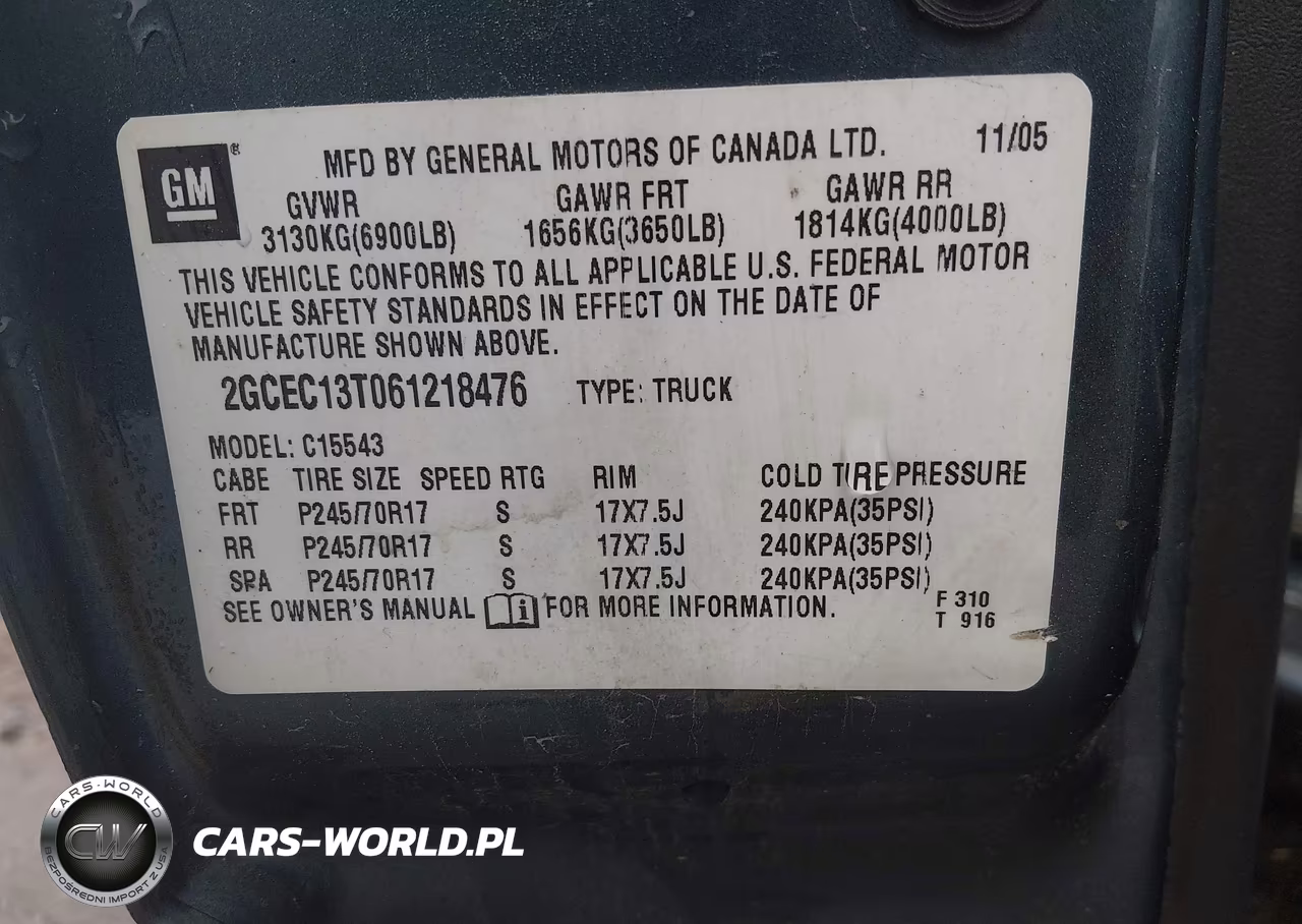 2006 Chevrolet Silverado 1500 Lt1 VIN:2GCEC13T061218476 - 9
