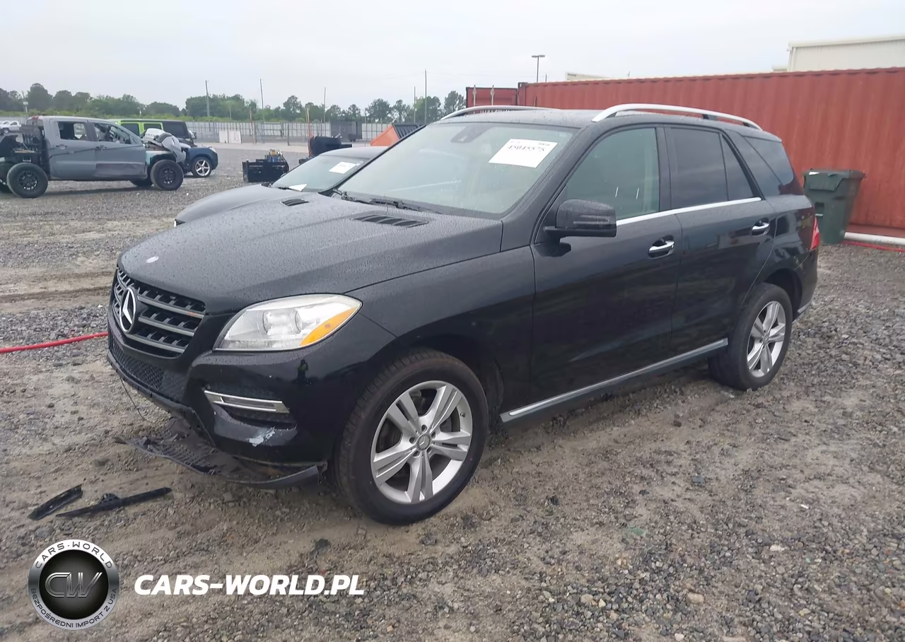 2015 Mercedes-Benz Ml 350 VIN:4JGDA5JB1FA474596 - 2