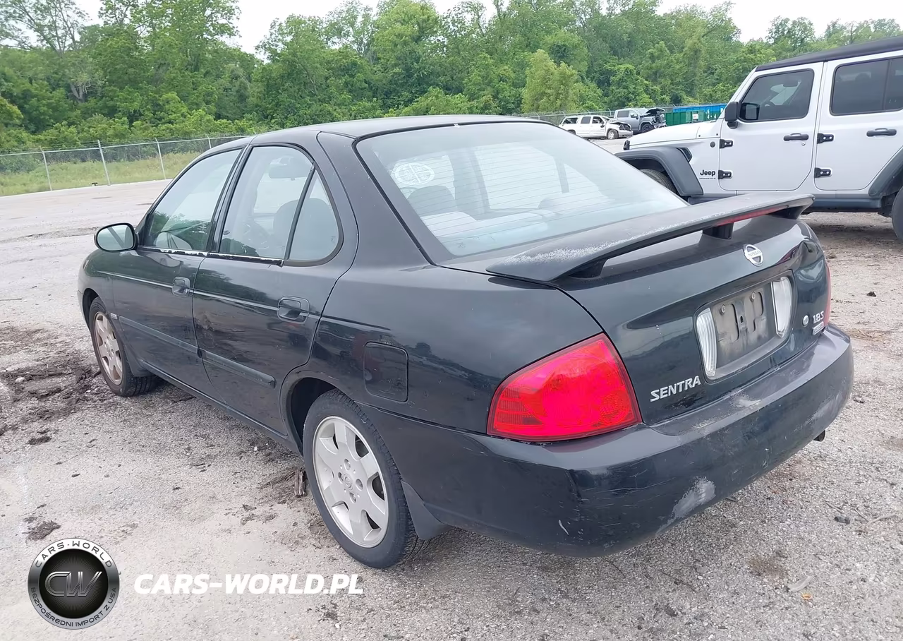 2006 Nissan Sentra 1.8S VIN:3N1CB51D96L505653 - 3