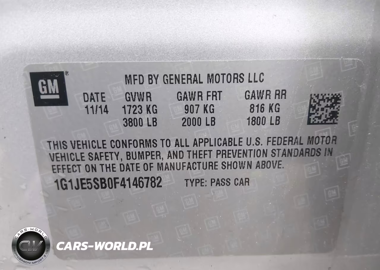 2015 Chevrolet Sonic Ltz Auto VIN:1G1JE5SB0F4146782 - 9