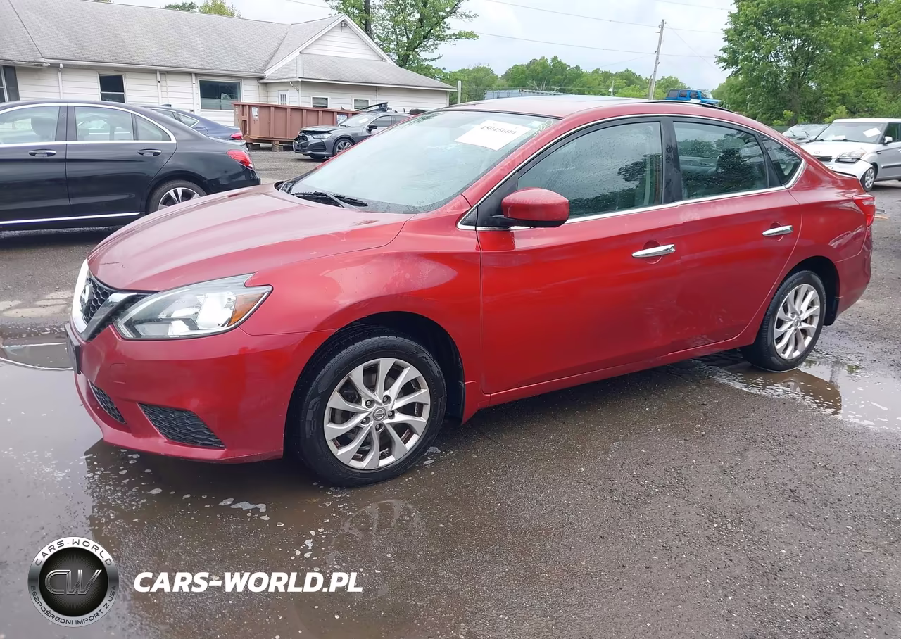 2016 Nissan Sentra Sv VIN:3N1AB7APXGY316804 - 2