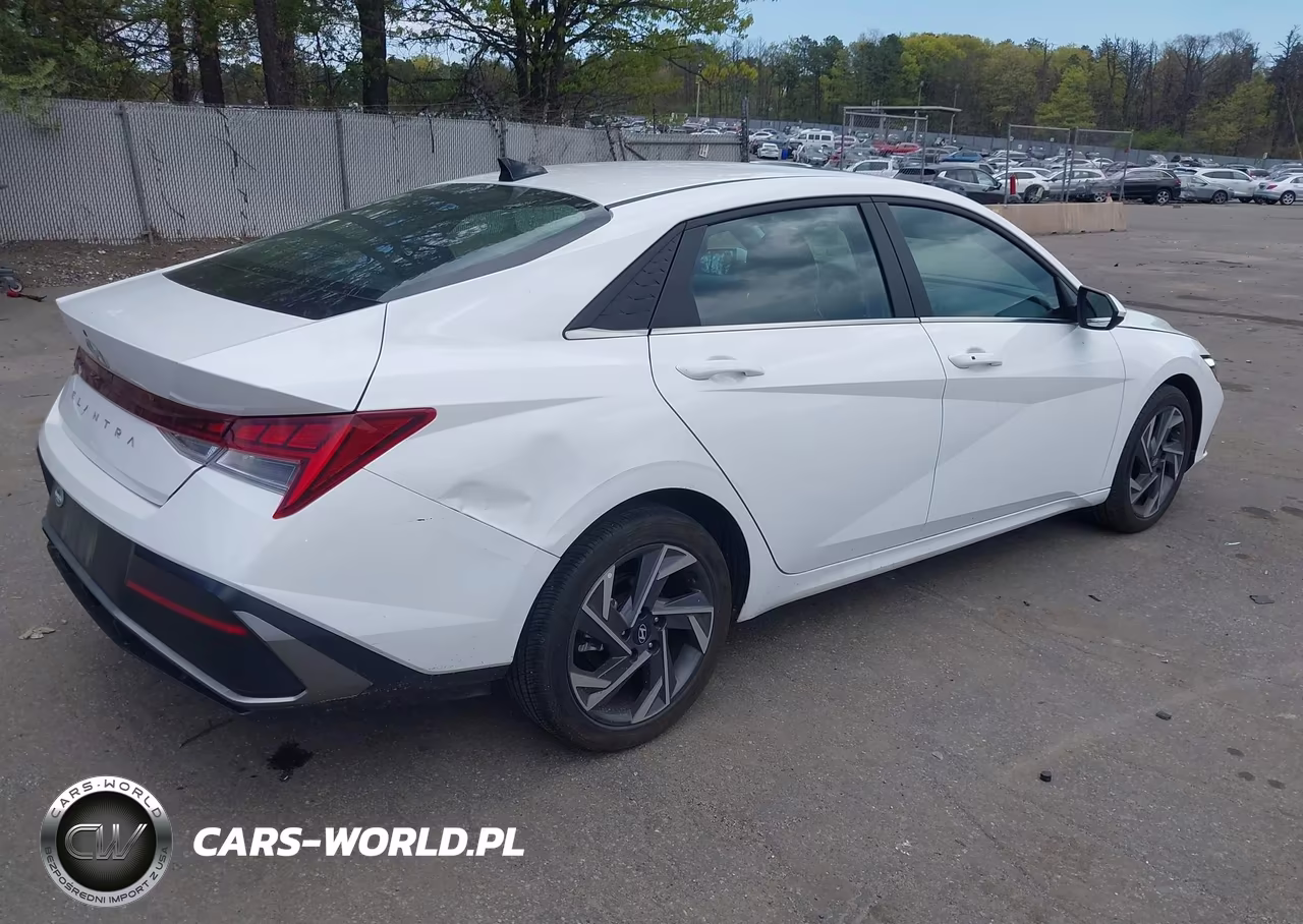 2025 Hyundai Elantra Sel Convenience VIN:KMHLS4DG3SU878647 - 4