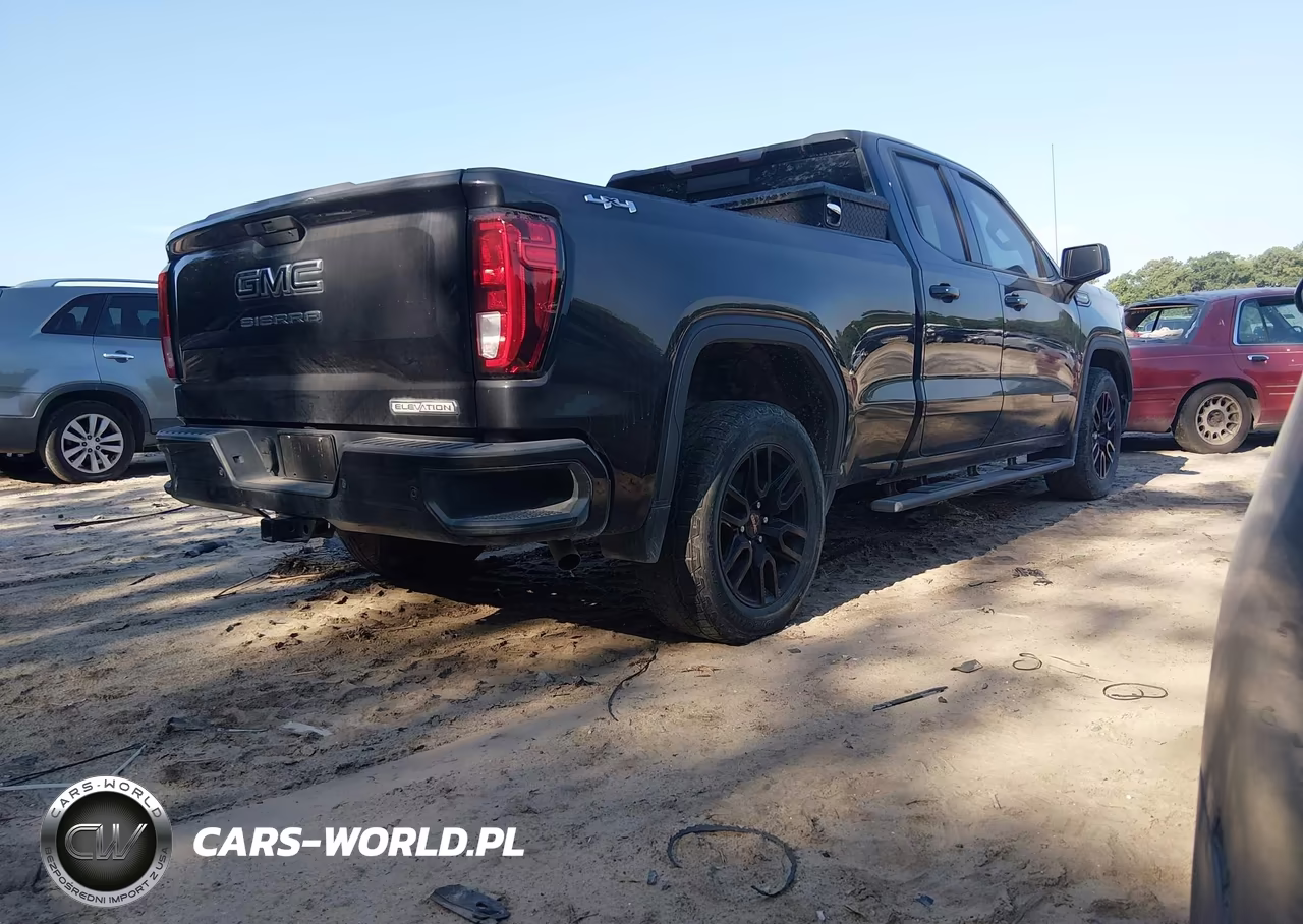 2020 GMC Sierra 1500 4Wd Standard Box Elevation VIN:1GTR9CEDXLZ265387 - 4
