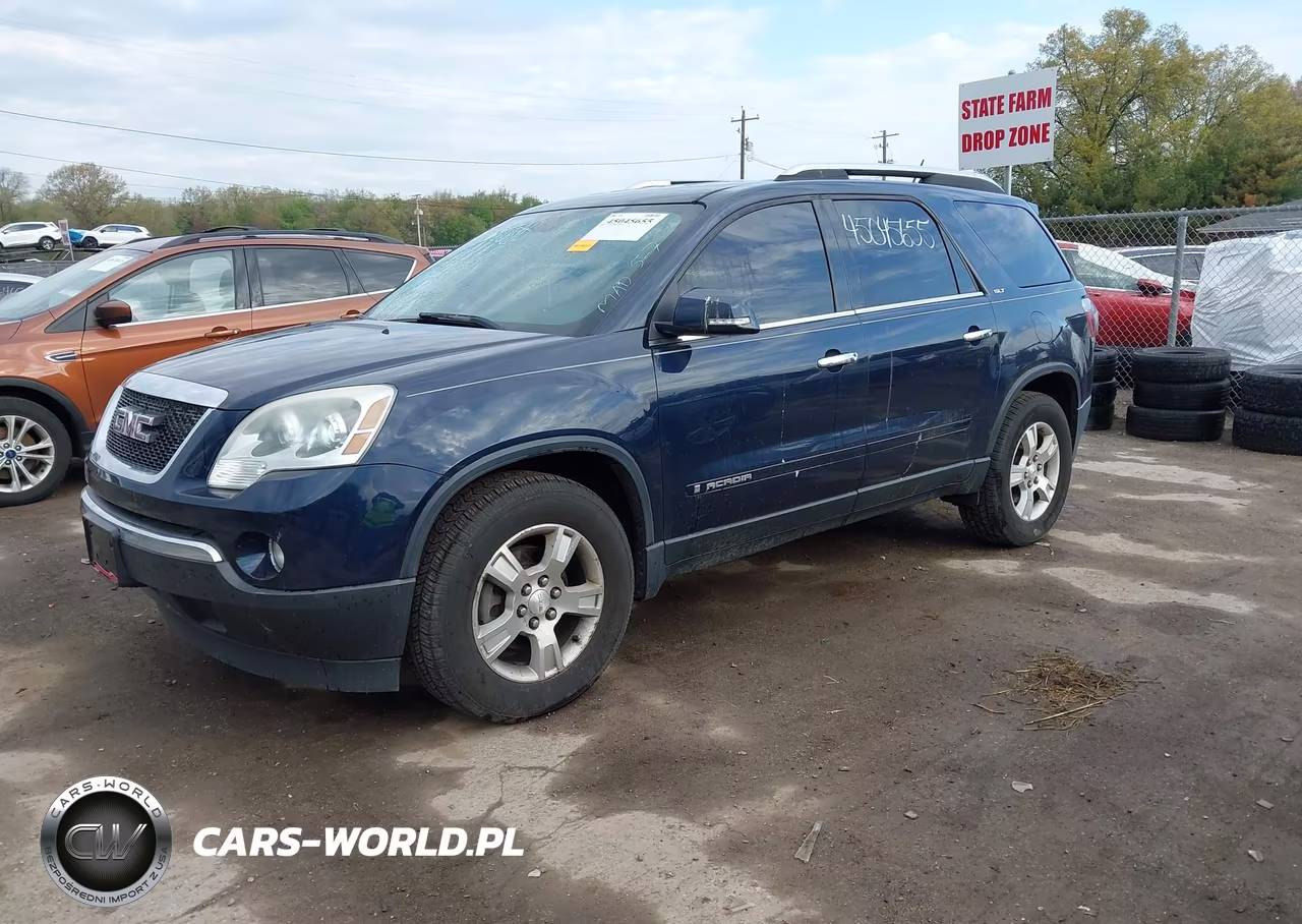 2008 GMC Acadia Slt-1 VIN:1GKER23728J239687 - 2