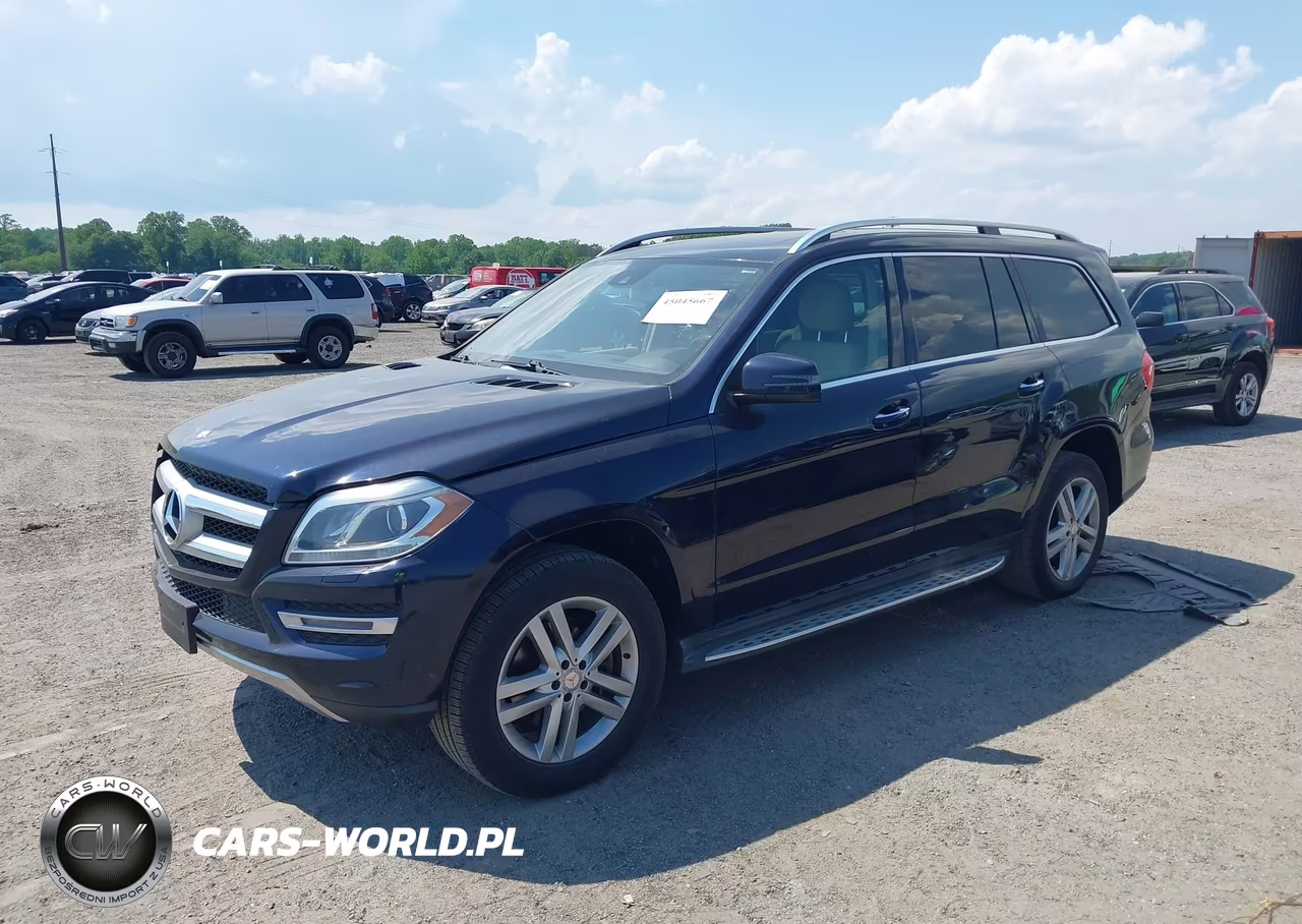 2015 Mercedes-Benz Gl 450 4Matic VIN:4JGDF6EEXFA484622 - 2
