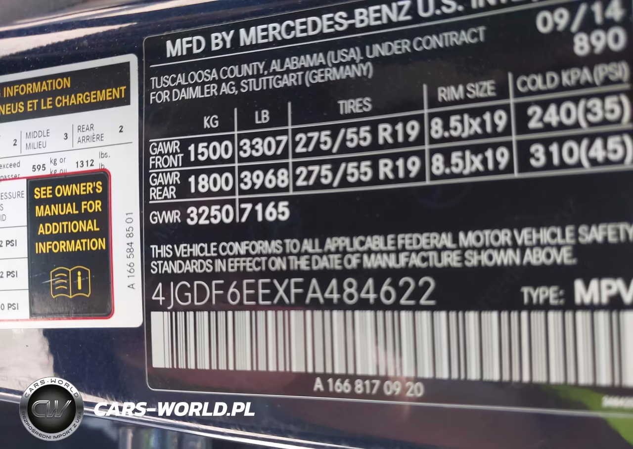 2015 Mercedes-Benz Gl 450 4Matic VIN:4JGDF6EEXFA484622 - 9