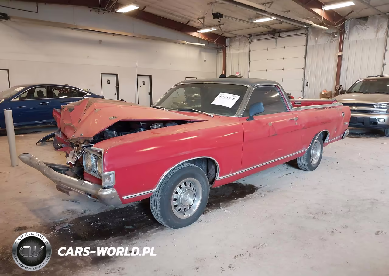 1969 Ford Ranchero VIN:9K48F146396 - 2
