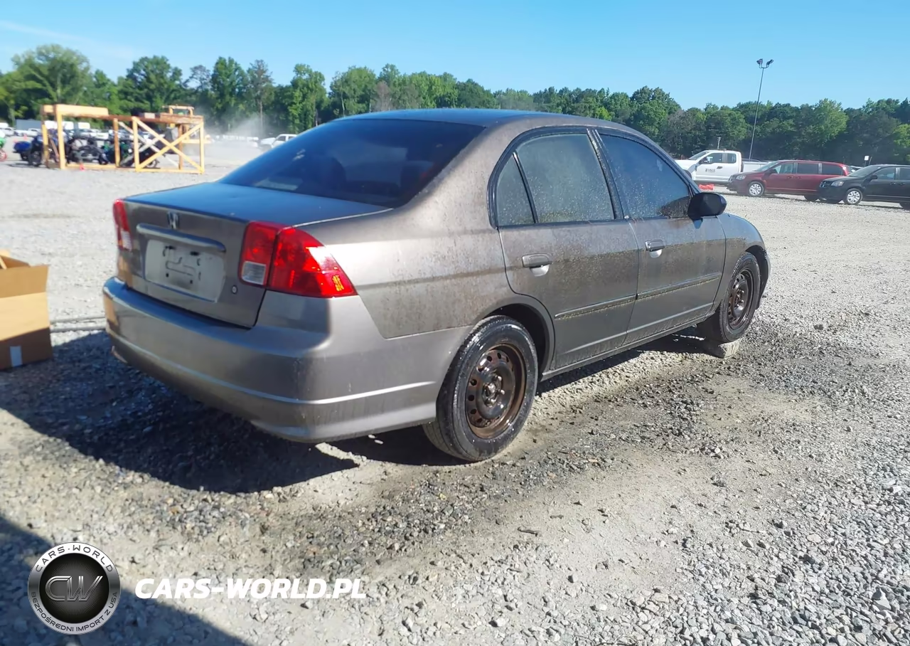 2005 Honda Civic Lx VIN:2HGES16595H593967 - 4