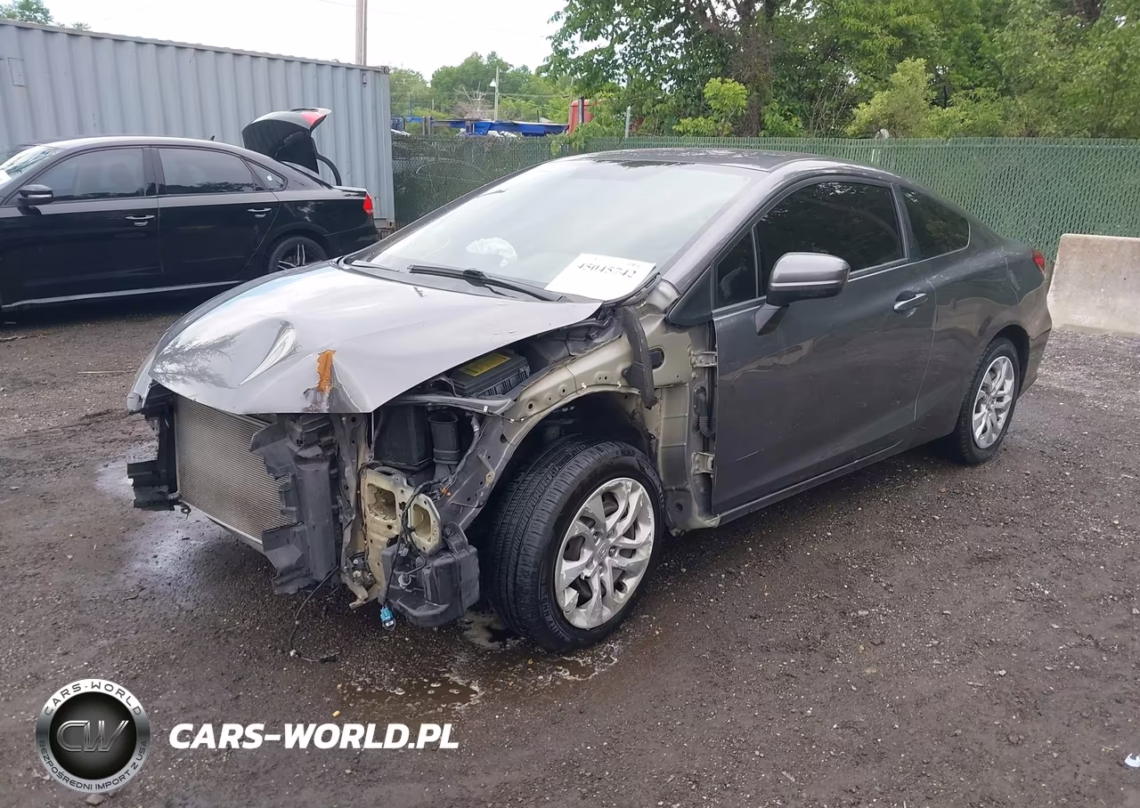 2014 Honda Civic Lx VIN:2HGFG3B51EH502892 - 2