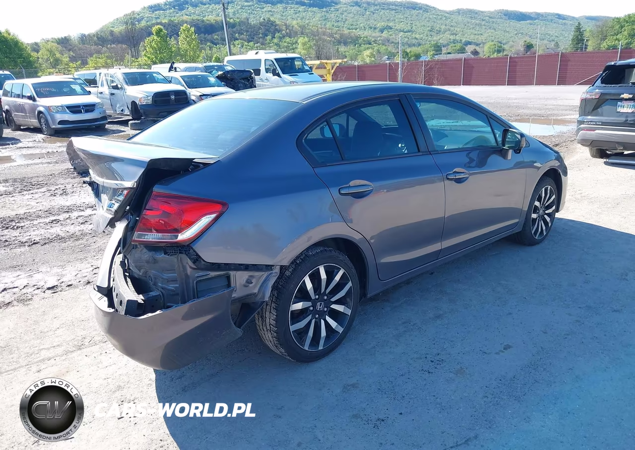 2014 Honda Civic Ex-L VIN:2HGFB2F91EH517270 - 4