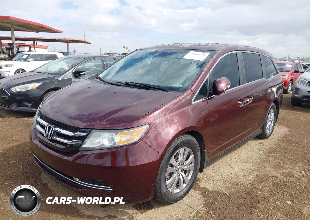 2014 Honda Odyssey Ex-L VIN:5FNRL5H61EB025518 - 2