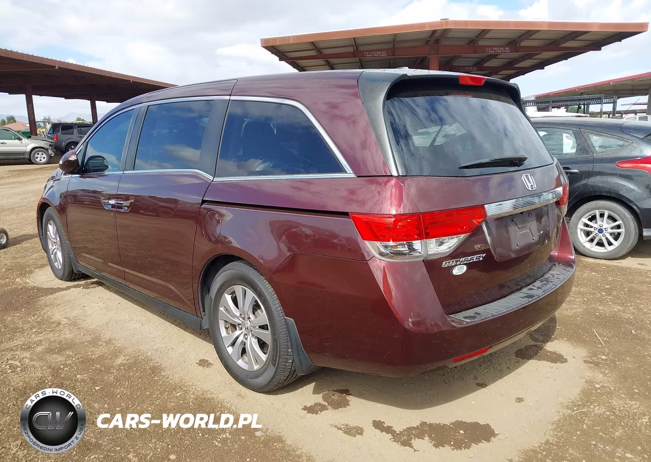 2014 Honda Odyssey Ex-L VIN:5FNRL5H61EB025518 - 3