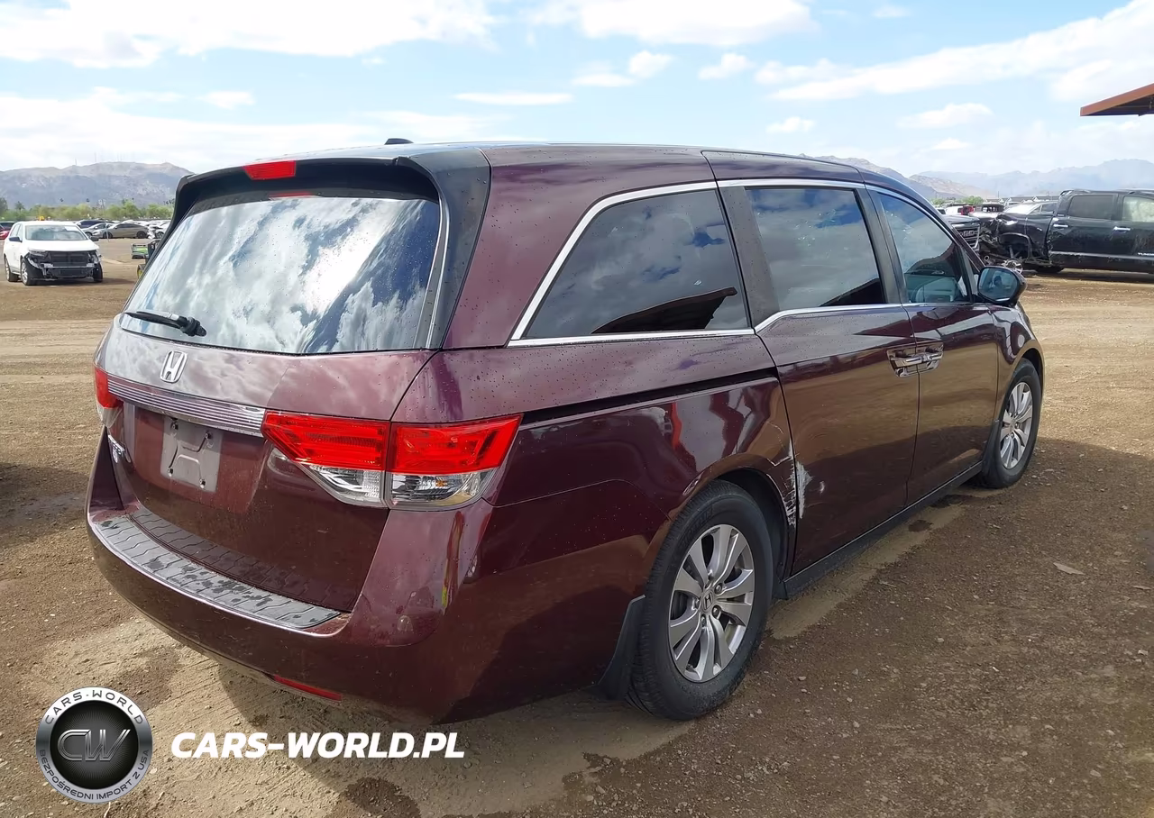 2014 Honda Odyssey Ex-L VIN:5FNRL5H61EB025518 - 4