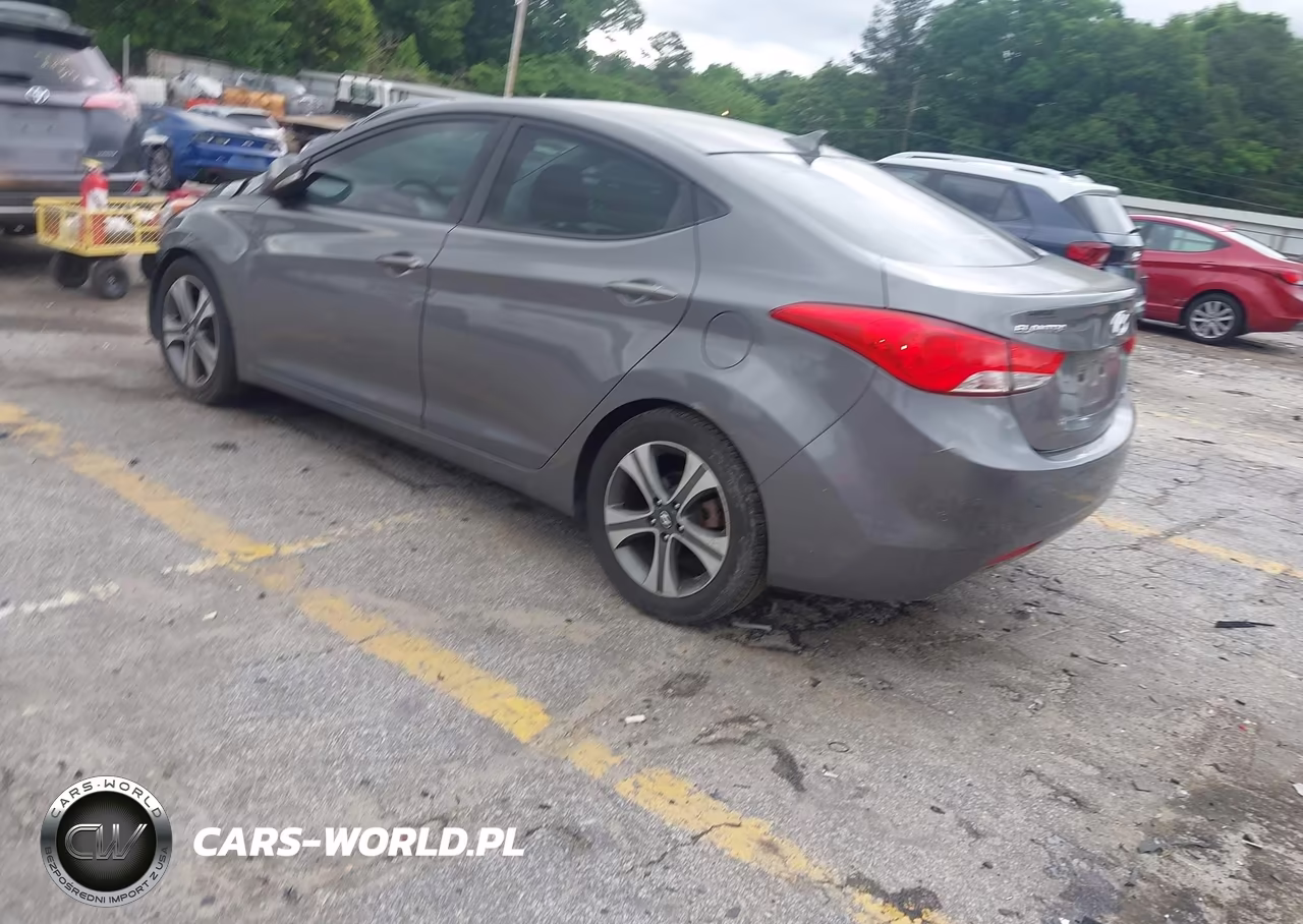 2013 Hyundai Elantra Limited VIN:5NPDH4AE1DH186488 - 3