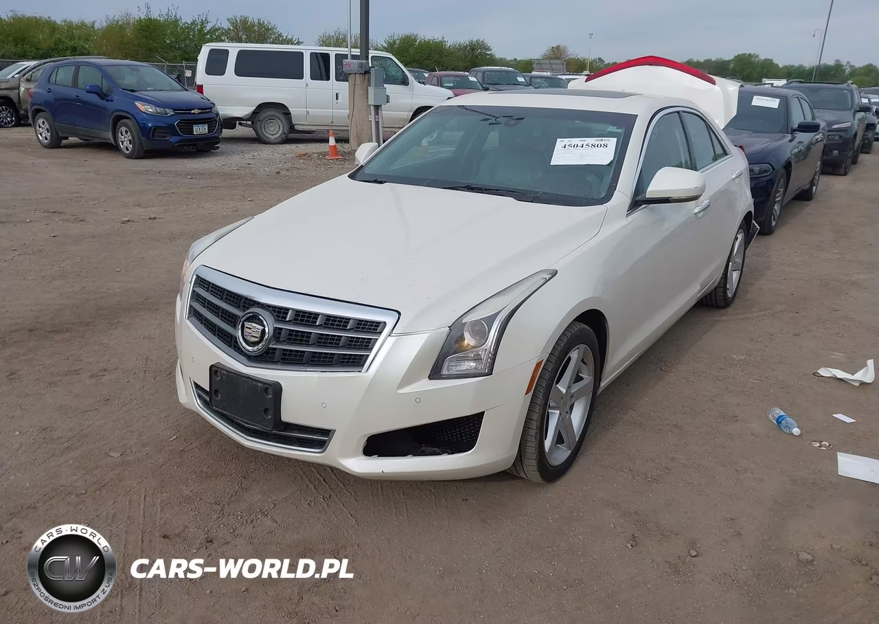 2013 Cadillac Ats Luxury VIN:1G6AH5RX5D0141830 - 2