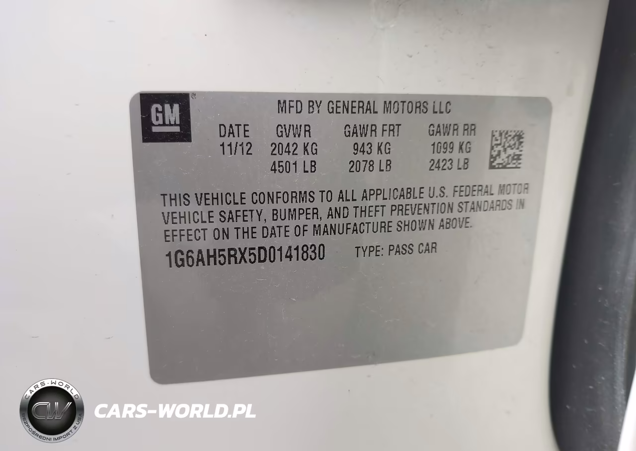 2013 Cadillac Ats Luxury VIN:1G6AH5RX5D0141830 - 9
