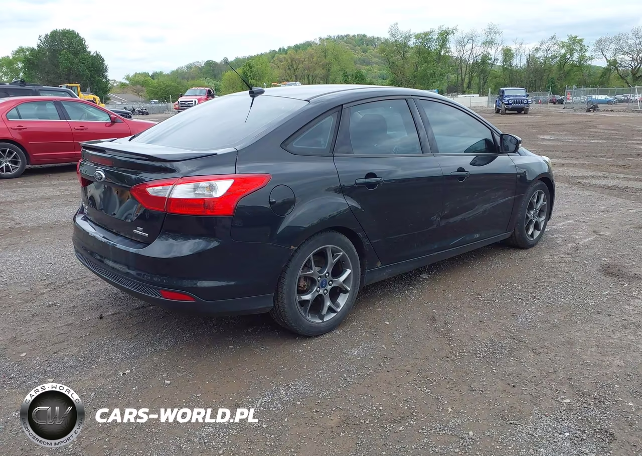 2014 Ford Focus Se VIN:1FADP3F2XEL240921 - 4