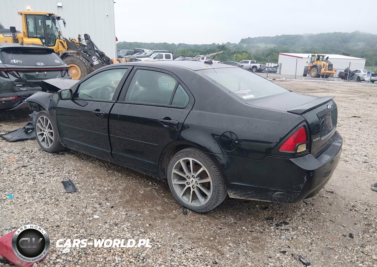 2009 Ford Fusion Se VIN:3FAHP07Z19R125692 - 3