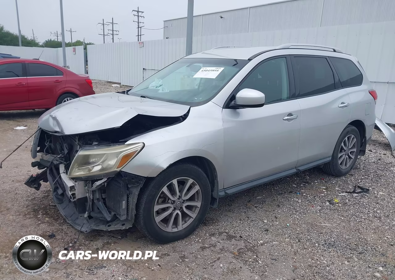 2015 Nissan Pathfinder Sv VIN:5N1AR2MN8FC690241 - 2