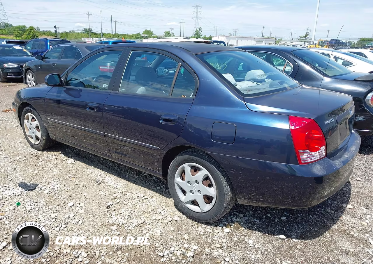 2005 Hyundai Elantra Gls-Gt VIN:KMHDN46D45U031462 - 3