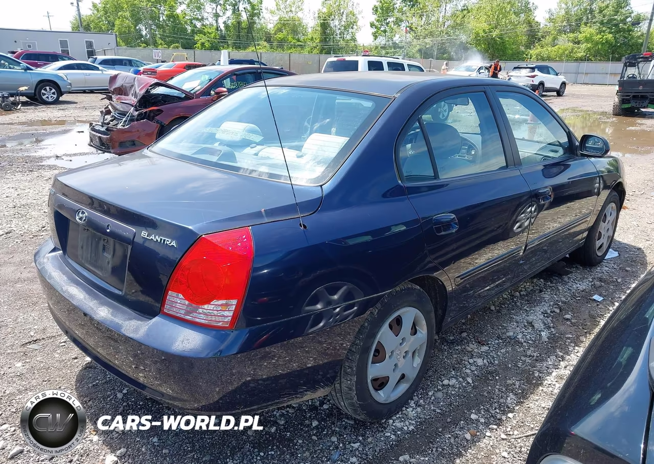 2005 Hyundai Elantra Gls-Gt VIN:KMHDN46D45U031462 - 4