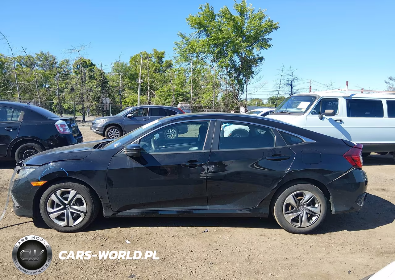 2019 Honda Civic Lx VIN:2HGFC2F6XKH550010 - 14