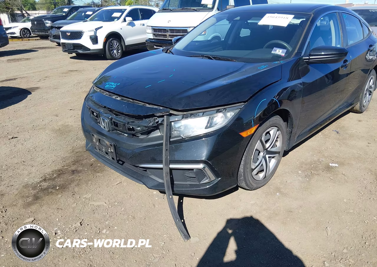 2019 Honda Civic Lx VIN:2HGFC2F6XKH550010 - 6