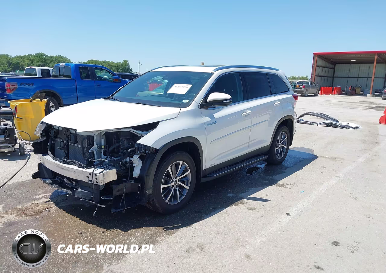 2019 Toyota Highlander Hybrid Xle VIN:5TDJGRFH5KS053083 - 2
