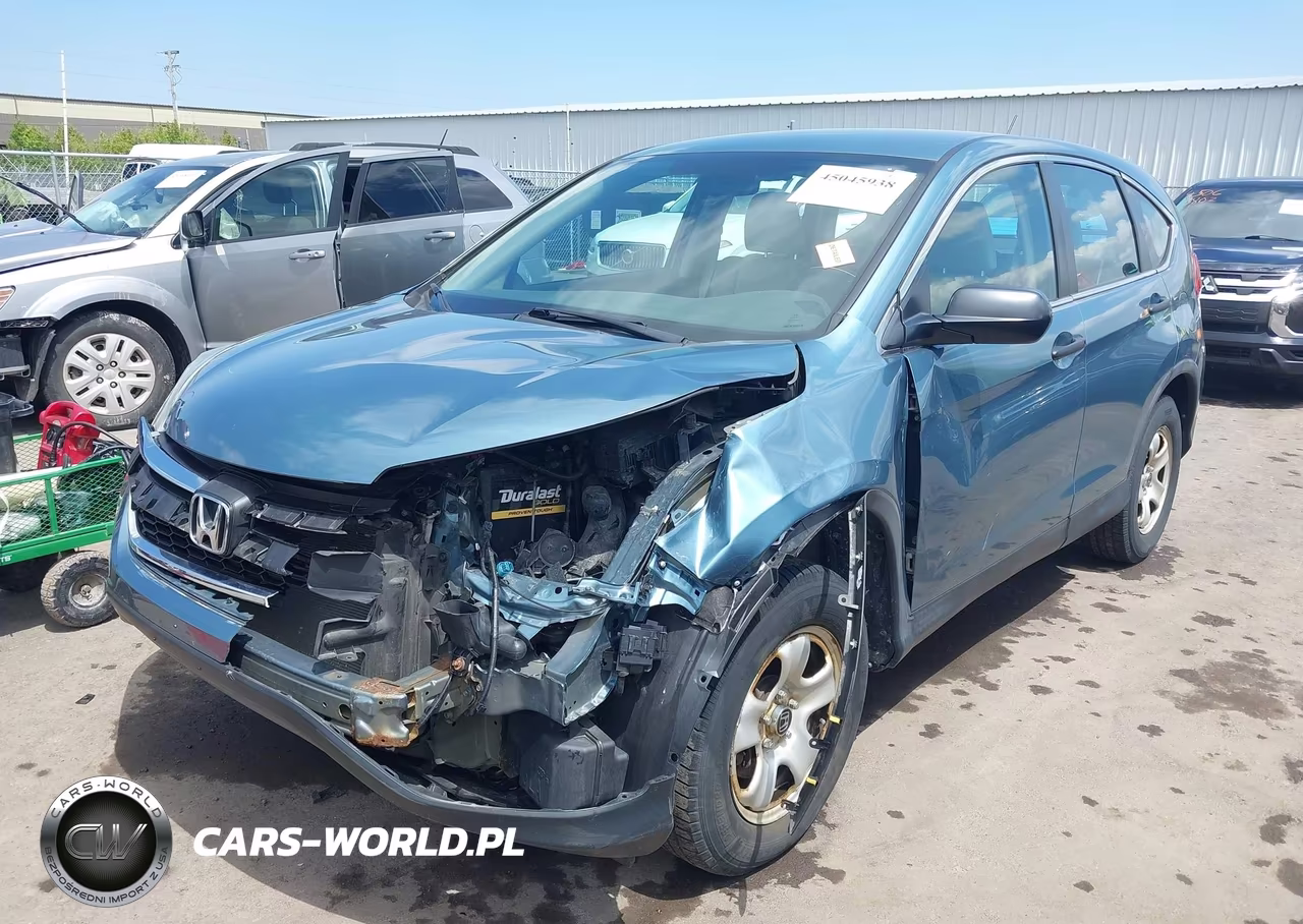 2015 Honda Cr-V Lx VIN:5J6RM4H39FL018077 - 2