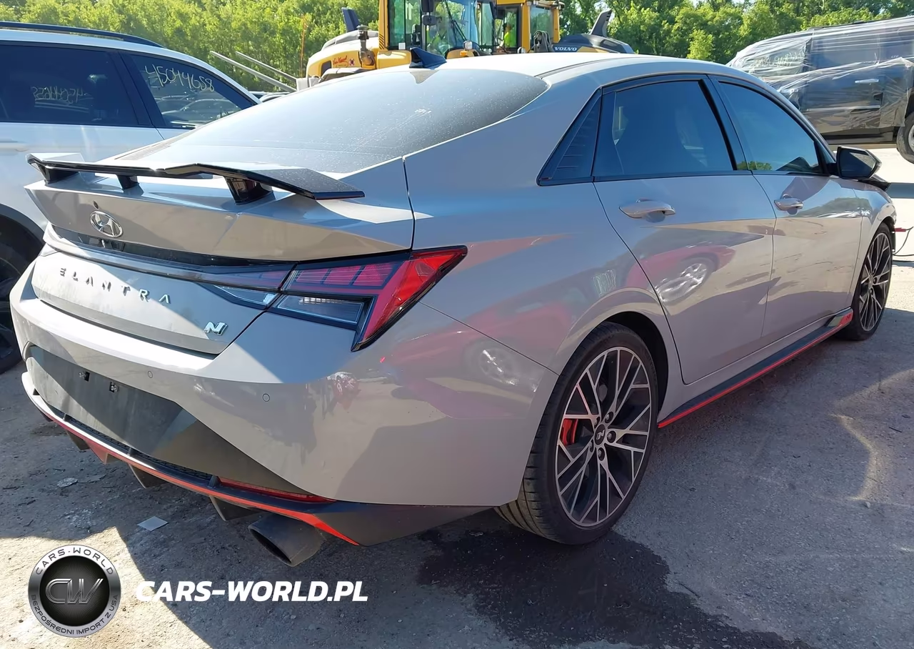2023 Hyundai Elantra N VIN:KMHLW4AK8PU018909 - 4