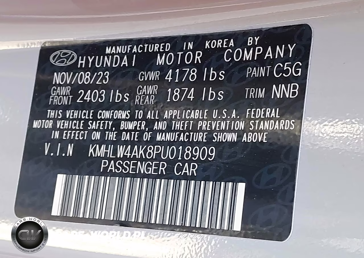 2023 Hyundai Elantra N VIN:KMHLW4AK8PU018909 - 9