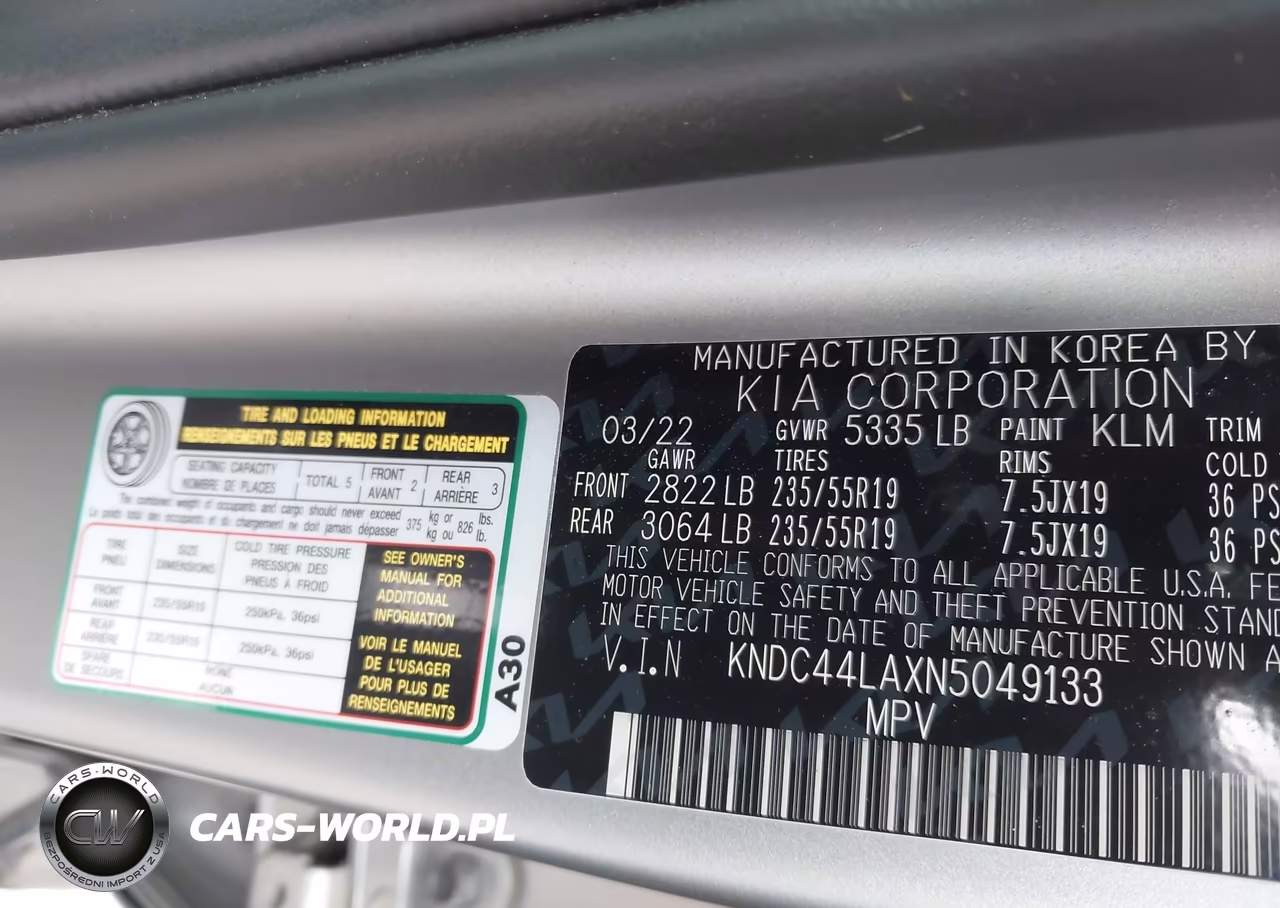 2022 Kia Ev6 Gt-Line VIN:KNDC44LAXN5049133 - 9