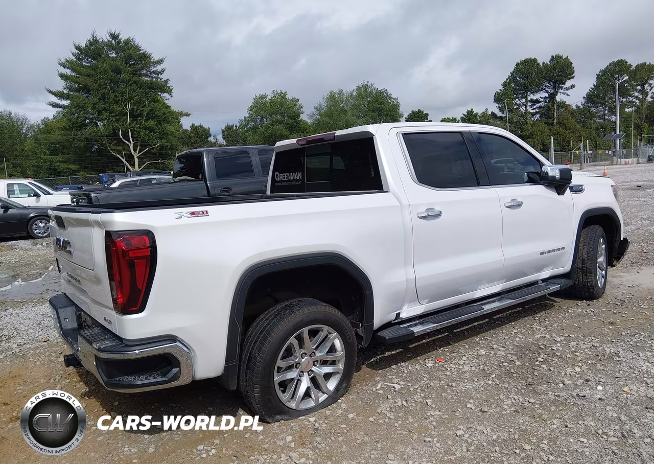 2021 GMC Sierra 1500 4Wd Short Box Slt VIN:1GTU9DED9MZ163886 - 4