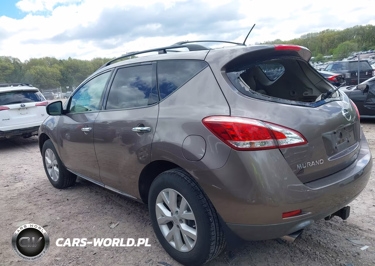 2012 Nissan Murano Sl VIN:JN8AZ1MWXCW222775 - 3