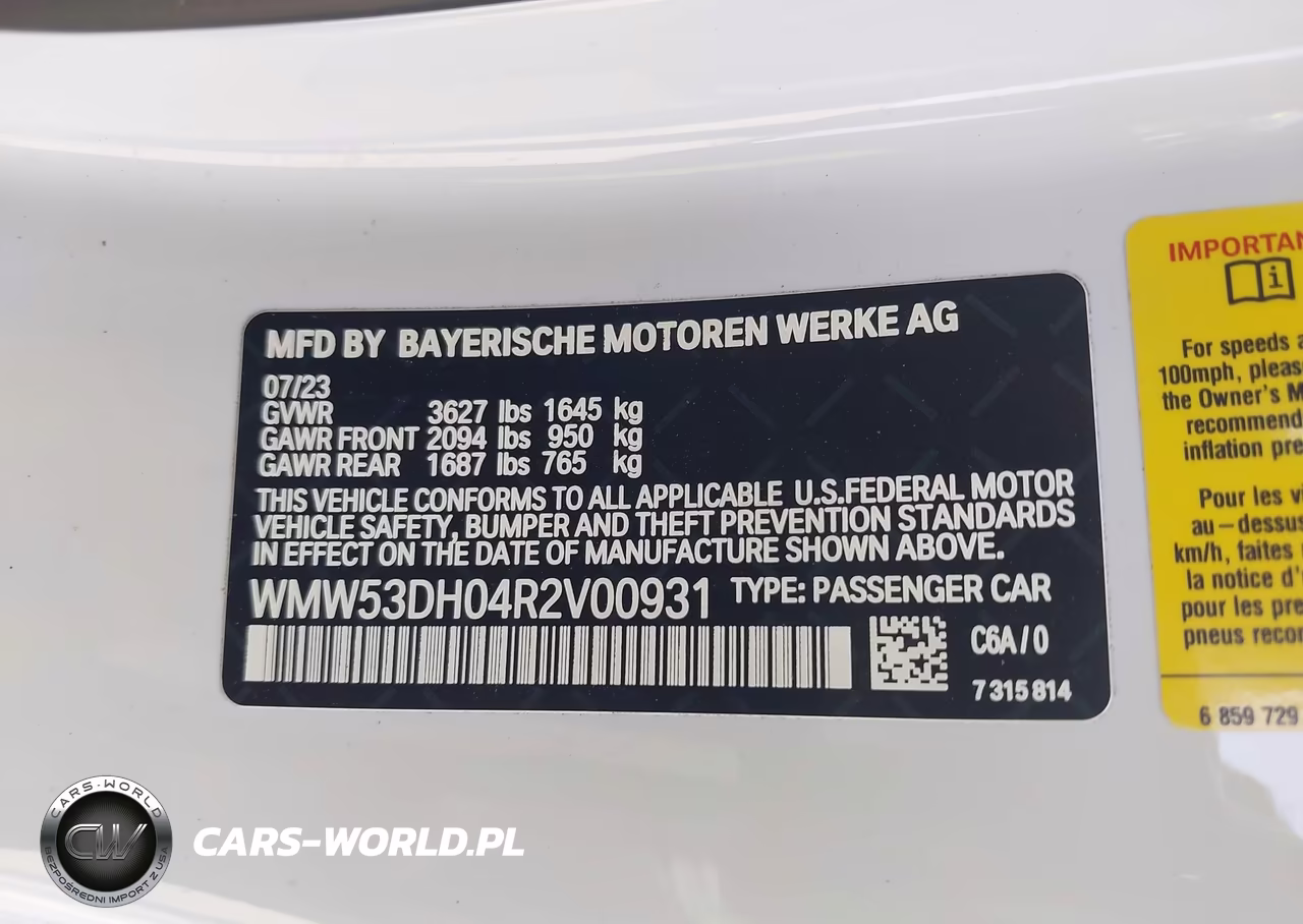 2024 Mini Hardtop Cooper S VIN:WMW53DH04R2V00931 - 9