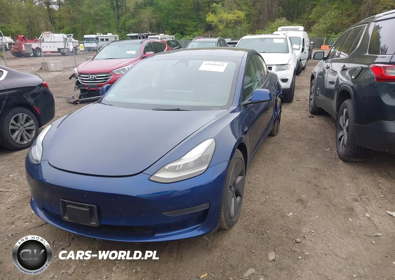 2022 Tesla Model 3 Long Range Dual Motor All-Wheel Drive VIN:5YJ3E1EB1NF106772 - 2
