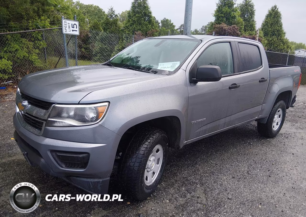 2019 Chevrolet Colorado Wt VIN:1GCGTBEN4K1100671 - 2
