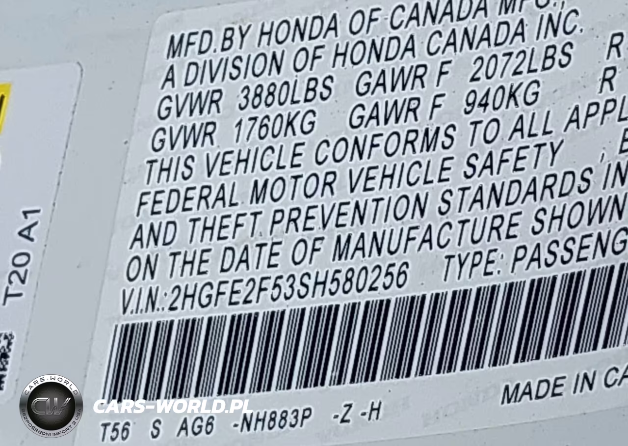 2025 Honda Civic Sport VIN:2HGFE2F53SH580256 - 9
