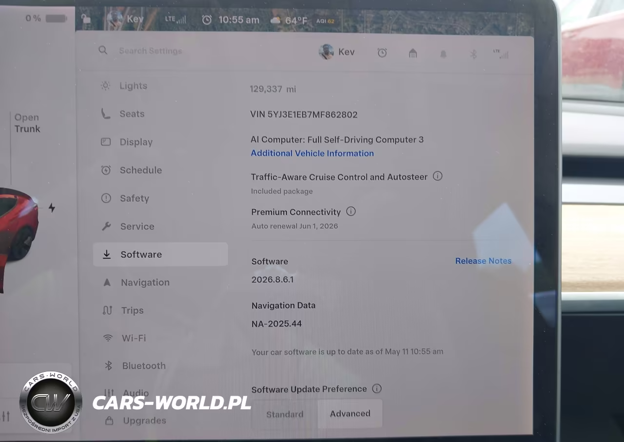 2021 Tesla Model 3 Long Range VIN:5YJ3E1EB7MF862802 - 18