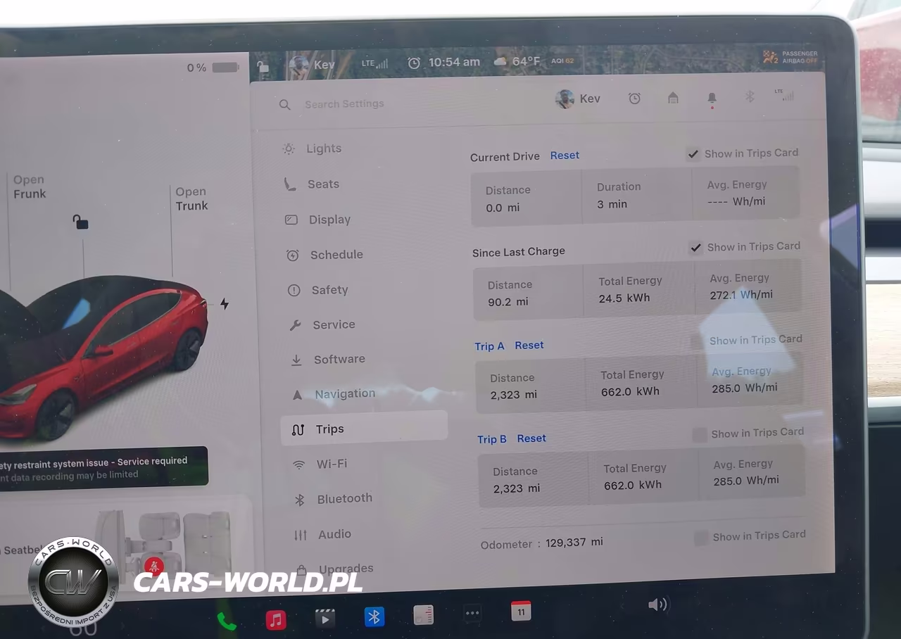 2021 Tesla Model 3 Long Range VIN:5YJ3E1EB7MF862802 - 7