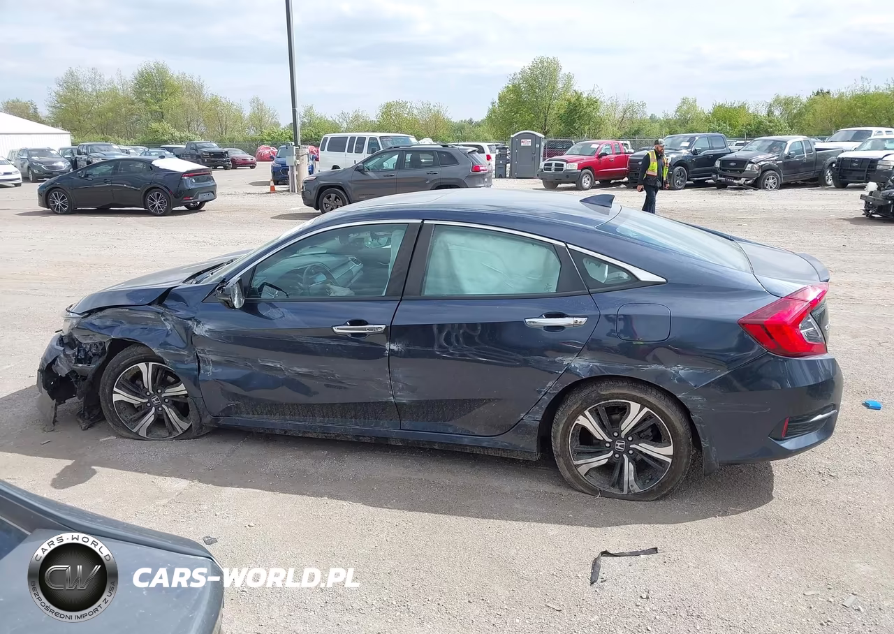 2016 Honda Civic Touring VIN:19XFC1F98GE034380 - 14